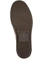Gemini pantoffels met leren applicaties COGNAC