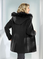 Jas met afneembare capuchon SCHWARZ