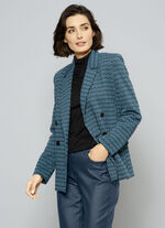 Blazer met een interessant ontwerp 
