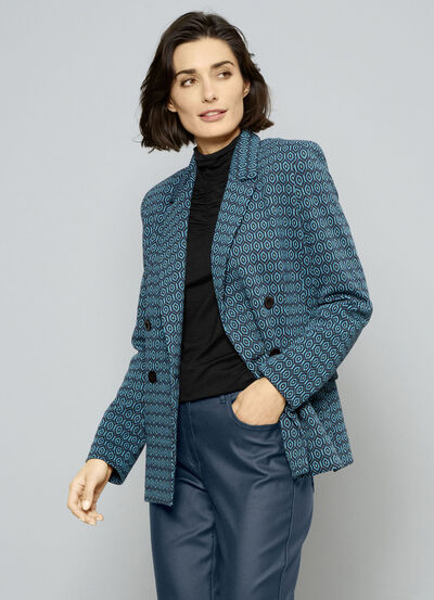 Blazer met een interessant ontwerp 