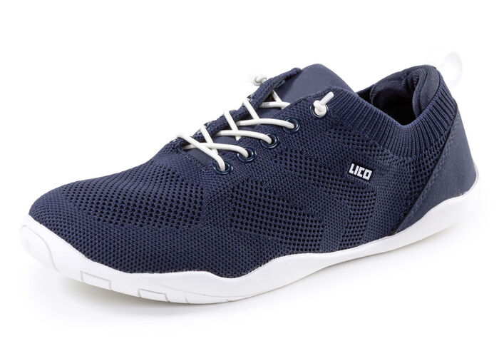 Comfortabele damesschoenen op blote voeten met uitneembaar voetbed MARINE