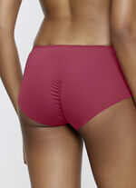 Triumph slip met jacquard inzetstuk aan de voorkant BORDEAUX