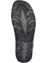 Waldläufer, sportieve damessandalen, breedte H, met uitneembaar voetbed JEANS-LICHTGRIJS