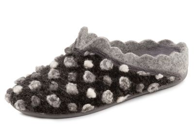 Laurina, klassieke damespantoffels, met uitneembaar voetbed 