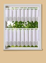 Korte jaloezie&euml;n met roedeopening 