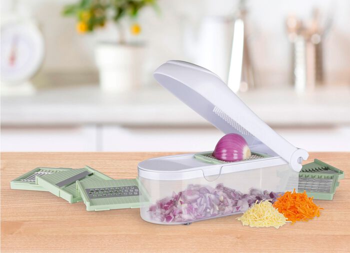 3-in-1 multi-cutter inclusief 6 mesjes 