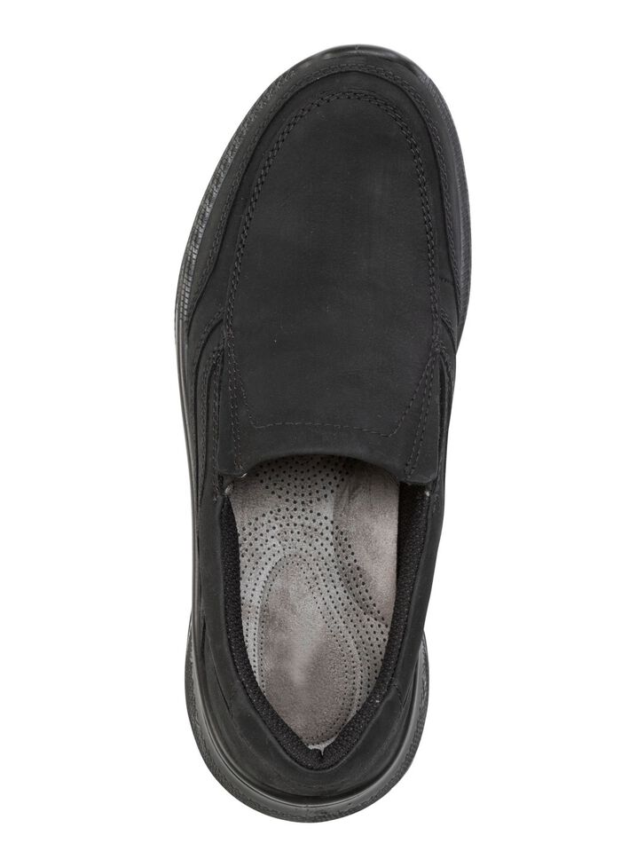 Slippers gemaakt van nubuckleer 