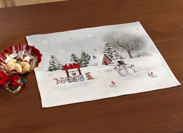 Tafel- en kamerdecoratie van gobelin 