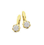 Oorbellen met diamanten 