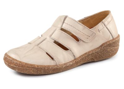 ELENA EDEN pantoffels met een gerimpelde structuur 