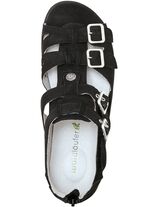 Ranger-sandaal met verstelbare bandjes ZWART