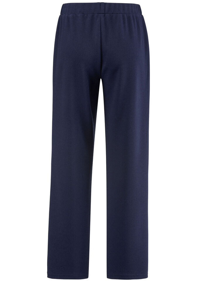 Broek met decoratieve knopen MARINE