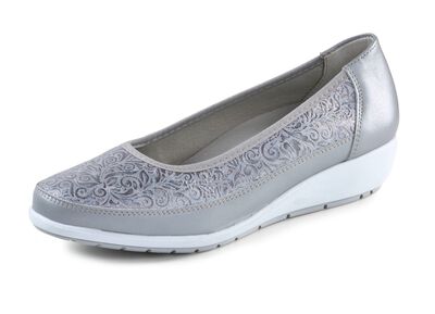 ELENA EDEN, comfortabele damesballerina's, breedte G, met uitneembaar voetbed 