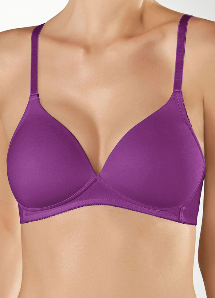Naturana two-pack beha met gewatteerde cups 1X BROMBEER, 1X WEISS
