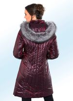 Korte jas met afneembare capuchon 