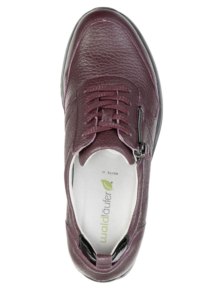 Waldläufer, lichte damessneakers, breedte H, met uitneembaar voetbed BORDEAUX