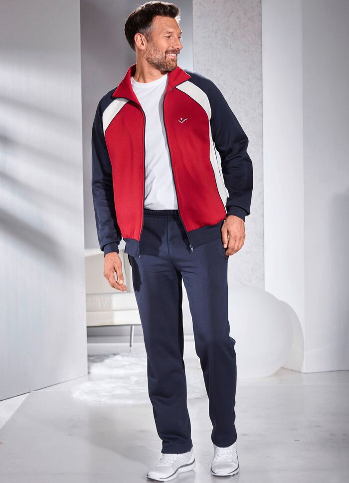 Vrijetijdspak met naadzakken 