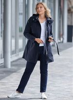 Functionele trenchcoat met riem 