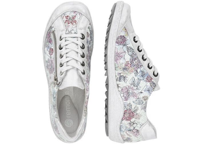 Remonte, elegante damessneakers, breedte G, met rits 