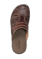 Muiltjes met luchtige openingen KASTANJEBRUIN