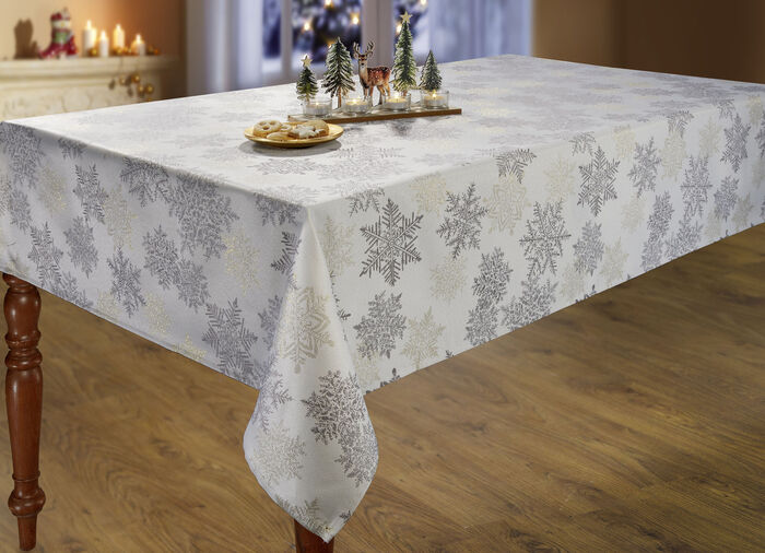 Tafel- en kamerdecoratie met glittergaren GOUD-ZILVER