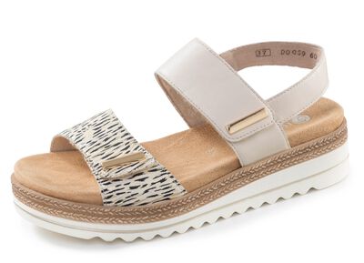 Remonte, chique damessandalen met uitneembaar voetbed 