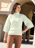 Trui van een gebreide mix 