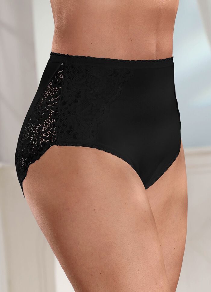 Laurina set van drie slips met elastische kant 