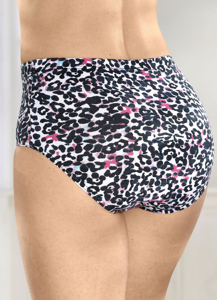 Vier-pack onderbroek met print 