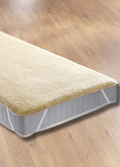 Lamsstapelmatras topper van Mesana 