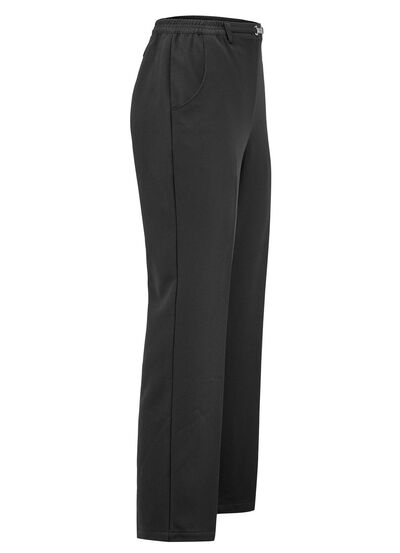Broek met decoratieve afwerking 