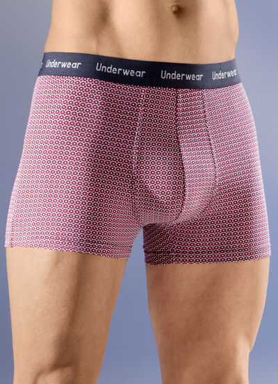Set van drie broeken met elastische tailleband 
