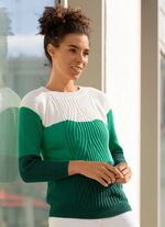 Trui in color-blocking 