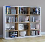 Plank gemaakt van replica van een houten structuur 