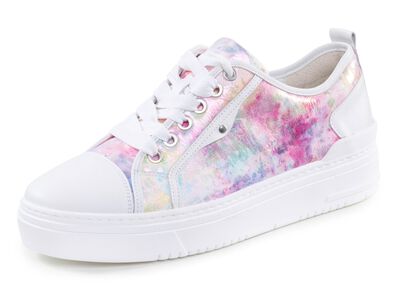 Waldl&auml;ufer veter sneakers met speelse print 