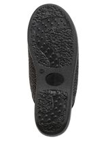 Textielpantoffels met warme voering van zuivere wol 