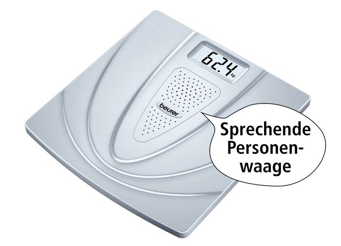 Sprekende personenweegschaal PS 200 van Beurer 