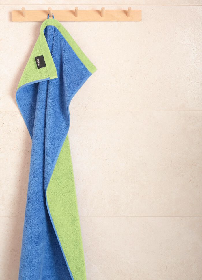 Omkeerbare badstofserie BLAUWE PISTACHE