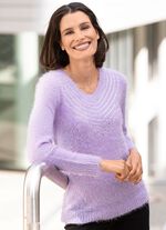 Trui van superzacht effectgaren 