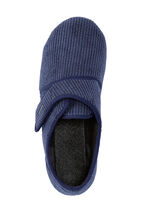 Klassieke herenpantoffels, met klittenbandsluiting MARINE