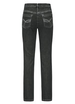 Power stretch jeans ZWART