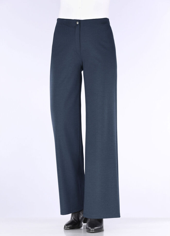 Chique broek in een comfortabele breedte MARINE