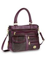 Patchwork tas met afneembare schouderband BORDEAUX