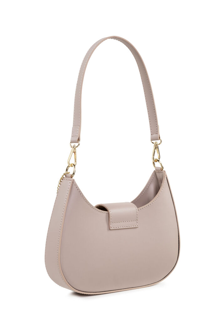 Tas Laurina van kalfsnappaleer TAUPE