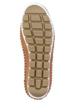 Gemini, zomerse damessabot, breedte G, met uitneembaar voetbed COGNAC