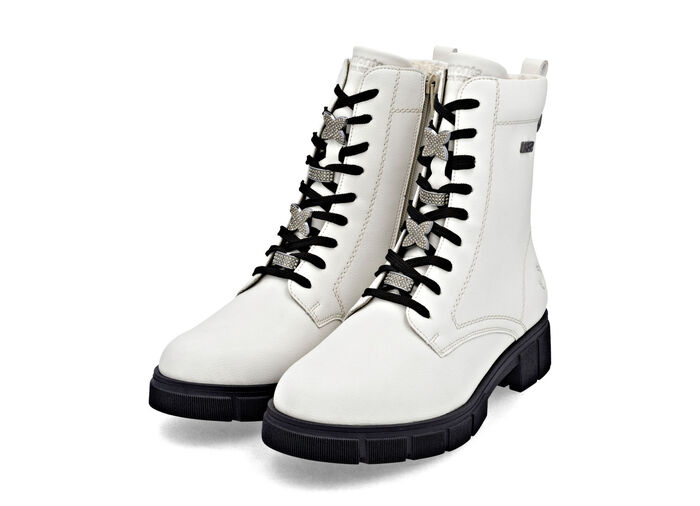 Remonte, chique dames enkellaarsjes, winterschoenen, breedte G, met rits NATURWEISS