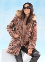 Jas met afneembare capuchon 