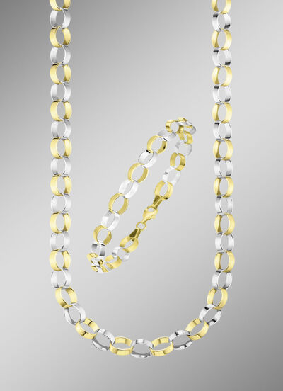 Elegante en hoogwaardige set in tweekleurig design 