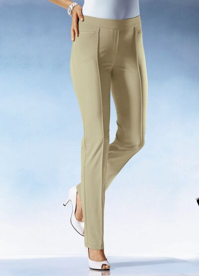 Broek met smalle zoom in 15 kleuren 