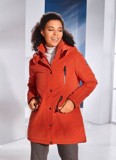 Lang jack met 2-weg ritssluiting 